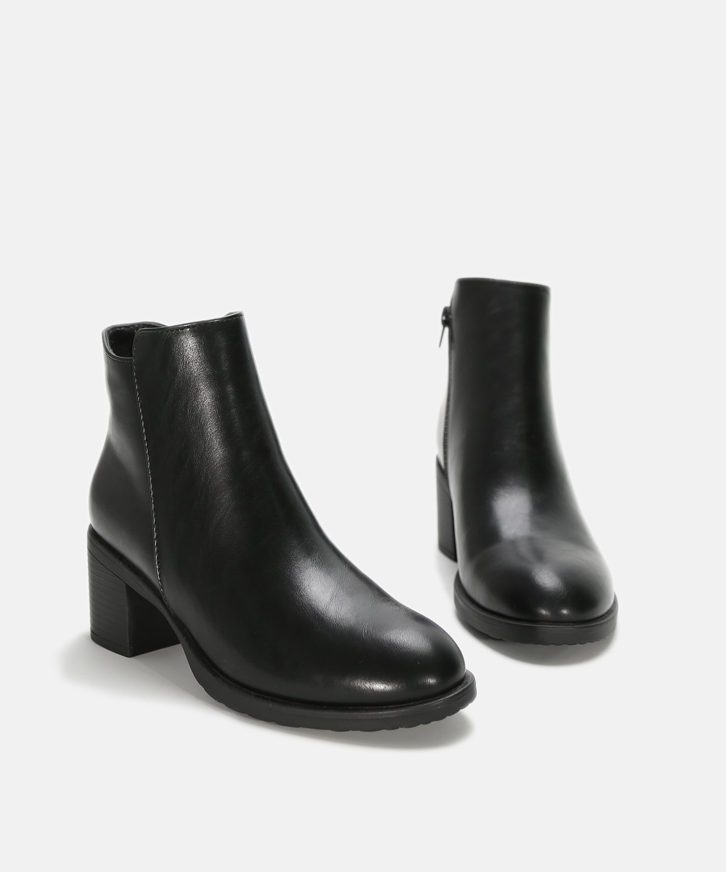 Botins salto liso image number null